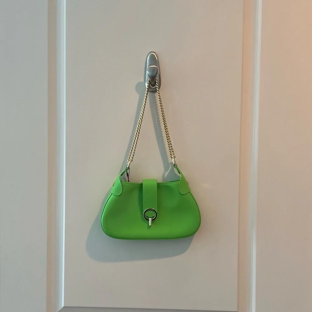 Sandro Sweet Janet Leather Shoulder Bag  NWT - Picture 3 of 16